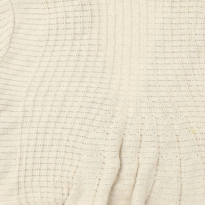 Glimpse Design Womens Beige   Cardigan Jumper Size S