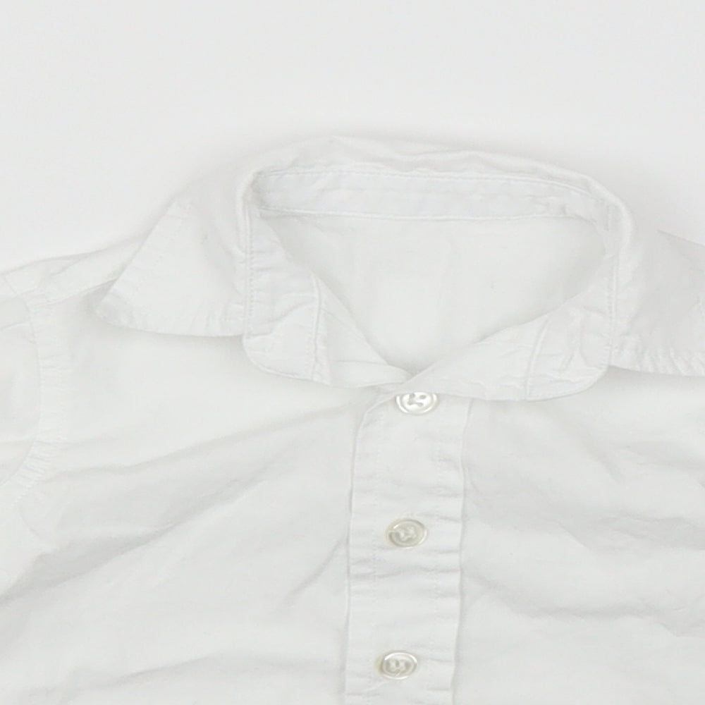 Mothercare Boys White   Basic Button-Up Size 3-6 Months