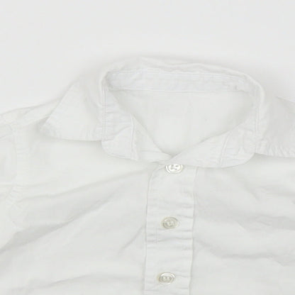 Mothercare Boys White   Basic Button-Up Size 3-6 Months