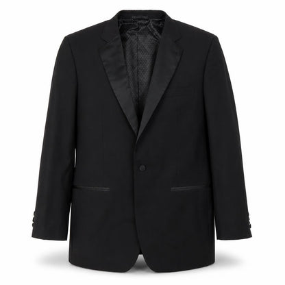 Mens UK Size 42 Limited Collection Regular Black Suit Jacket