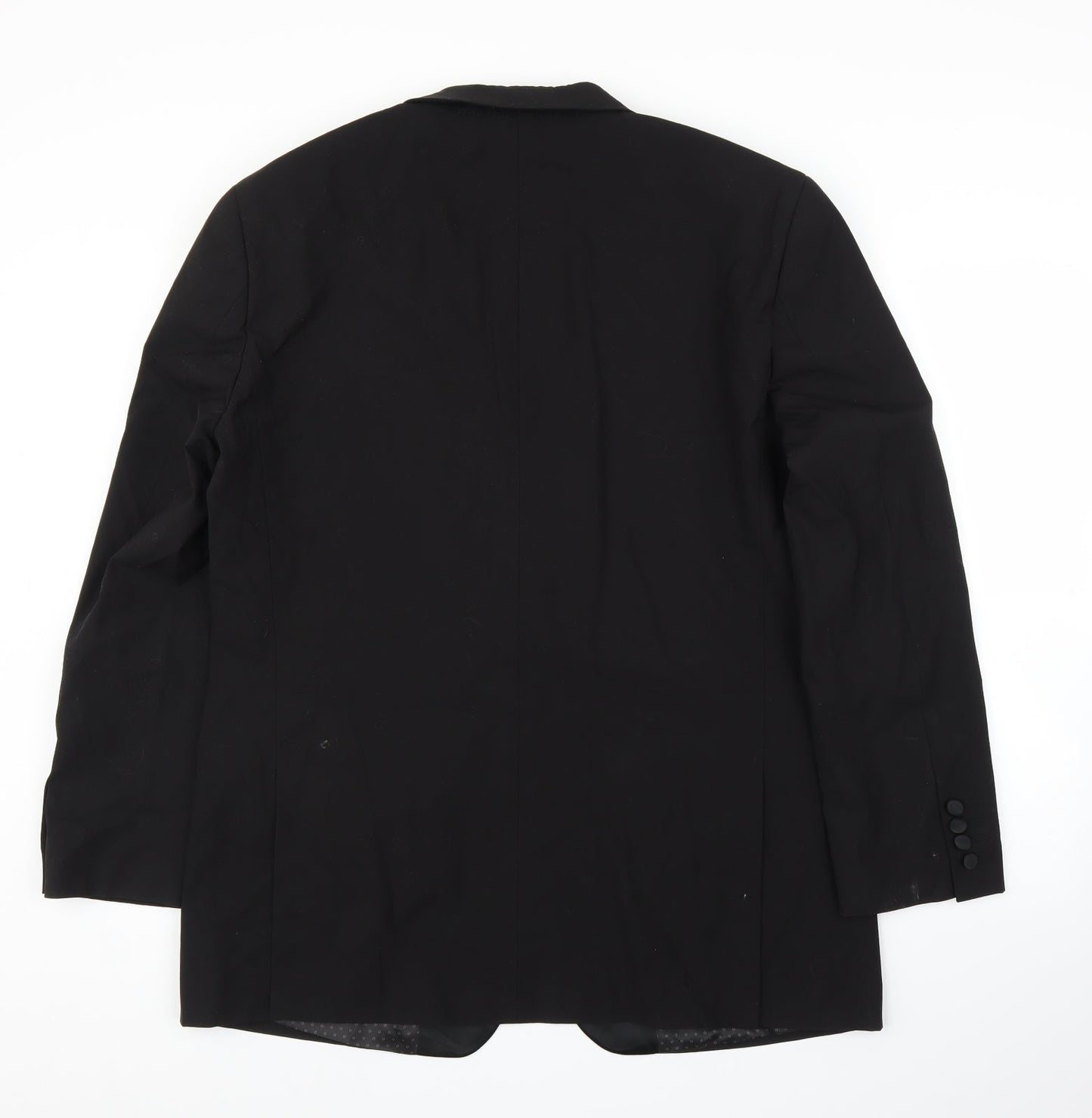 Mens UK Size 42 Limited Collection Regular Black Suit Jacket