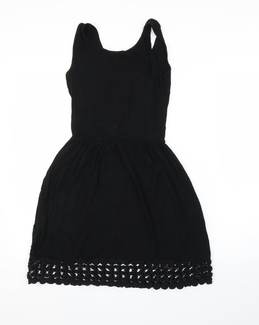 Select Womens Black   A-Line  Size 8