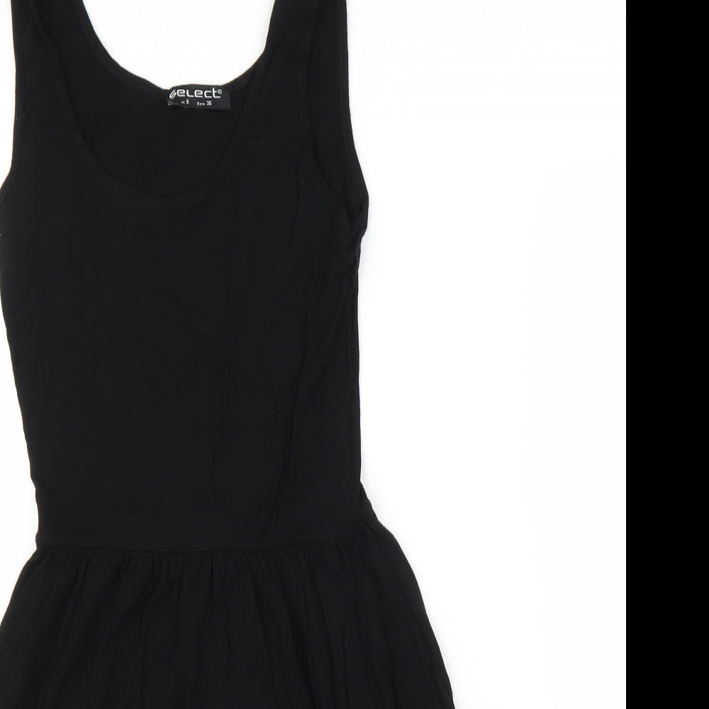 Select Womens Black   A-Line  Size 8