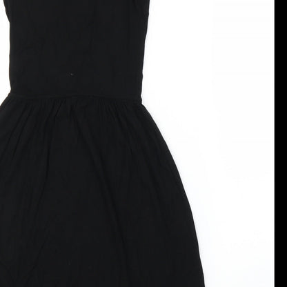 Select Womens Black   A-Line  Size 8