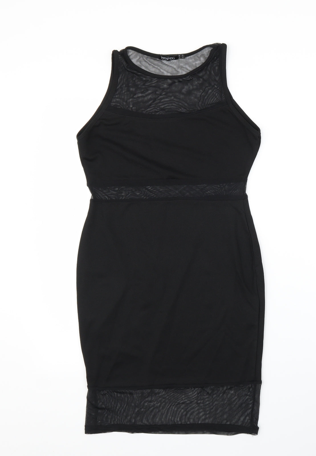 Boohoo Womens Black   Sheath  Size 10