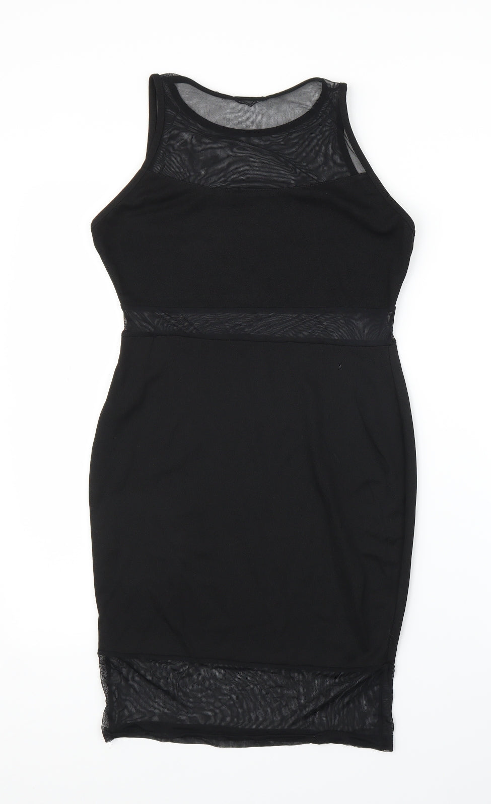 Boohoo Womens Black   Sheath  Size 10