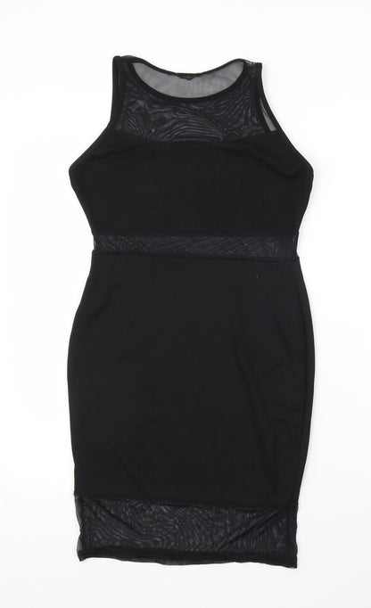 Boohoo Womens Black   Sheath  Size 10