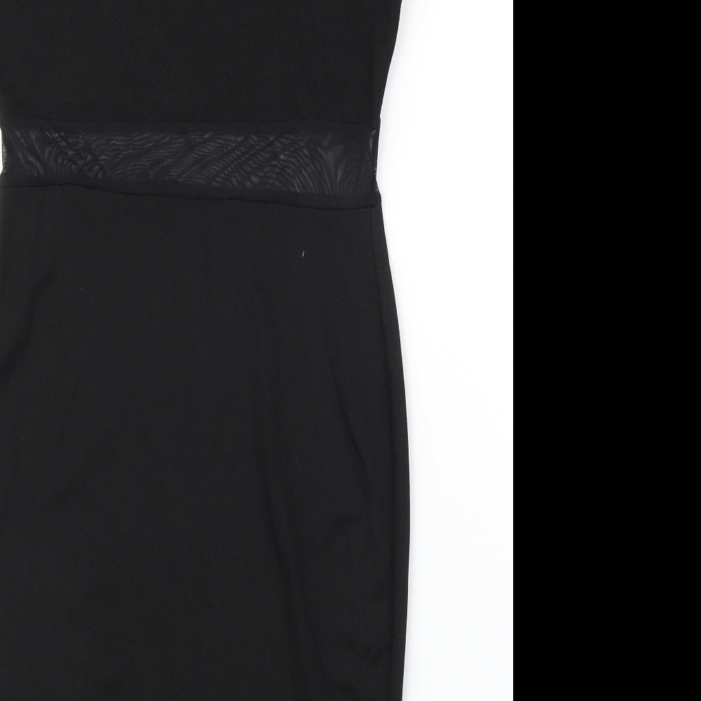 Boohoo Womens Black   Sheath  Size 10