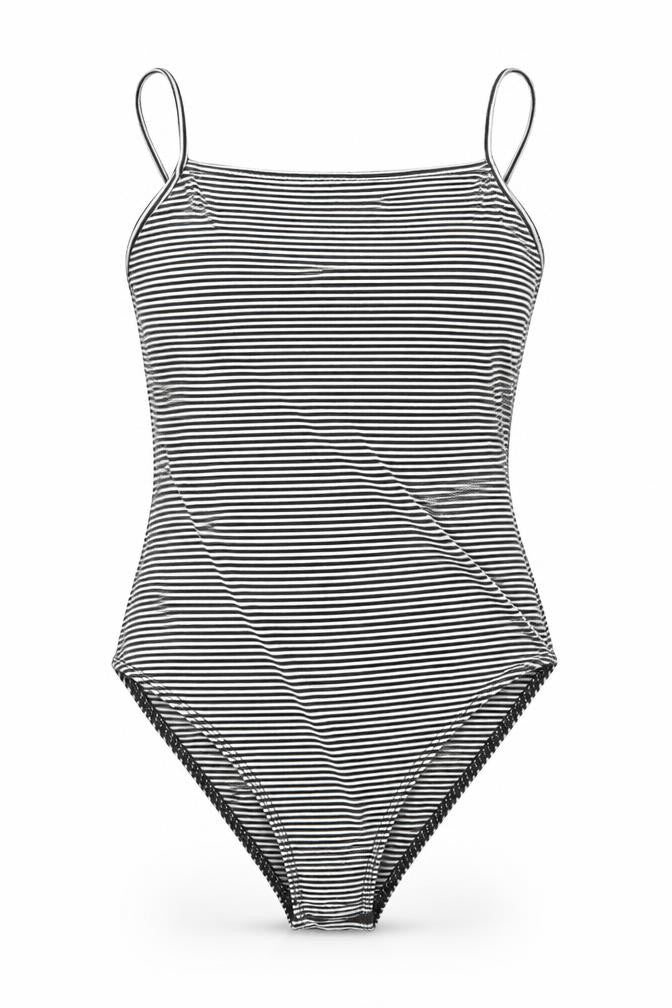 Womens UK Size 16 New Look One-Piece Black Leotard