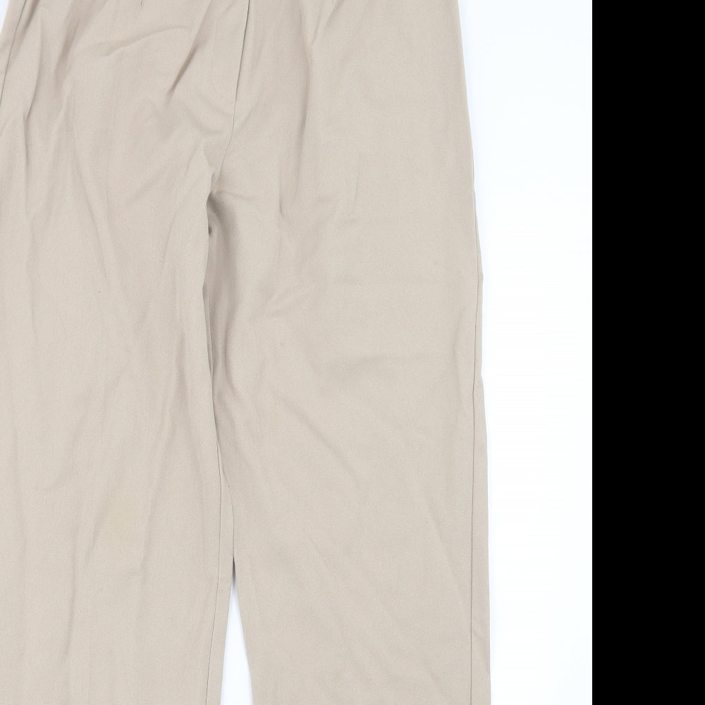 Womens UK Size 12 VINCI Regular Fit  Beige Trousers