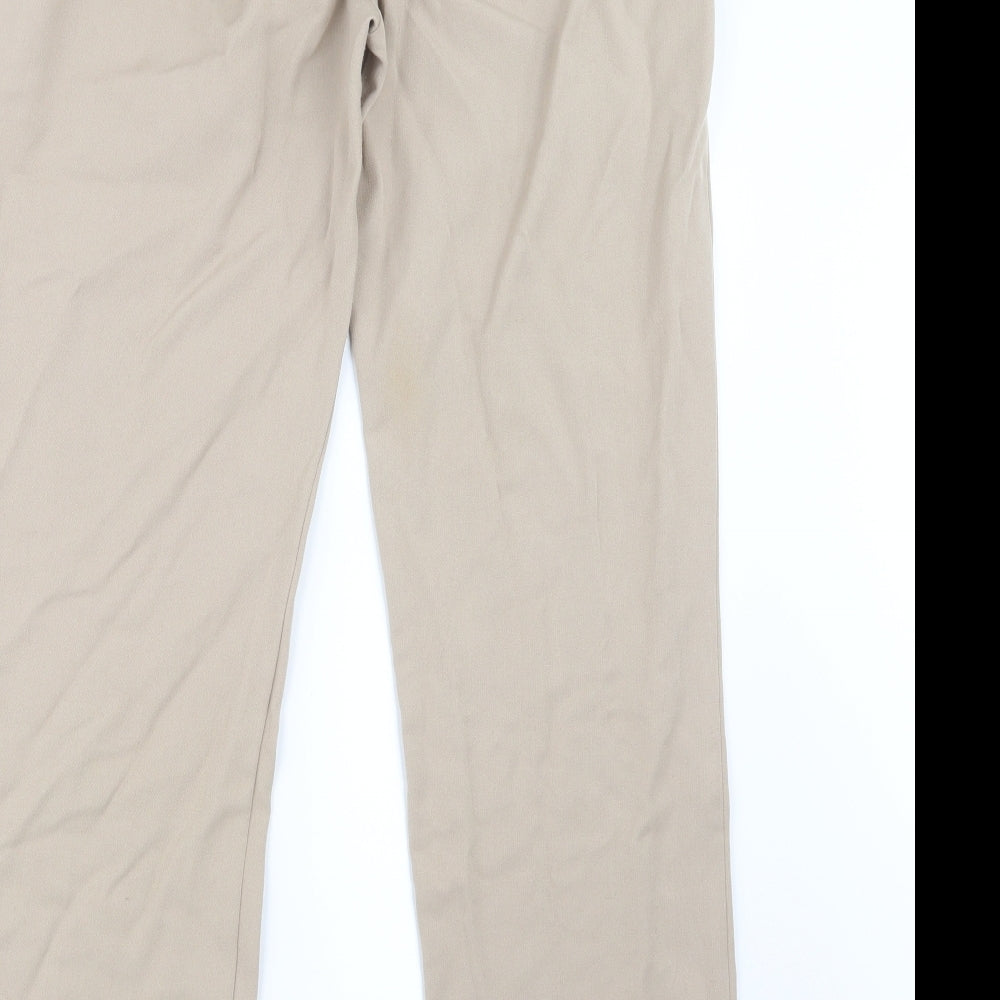 Womens UK Size 12 VINCI Regular Fit  Beige Trousers