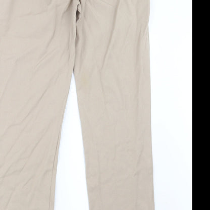 Womens UK Size 12 VINCI Regular Fit  Beige Trousers