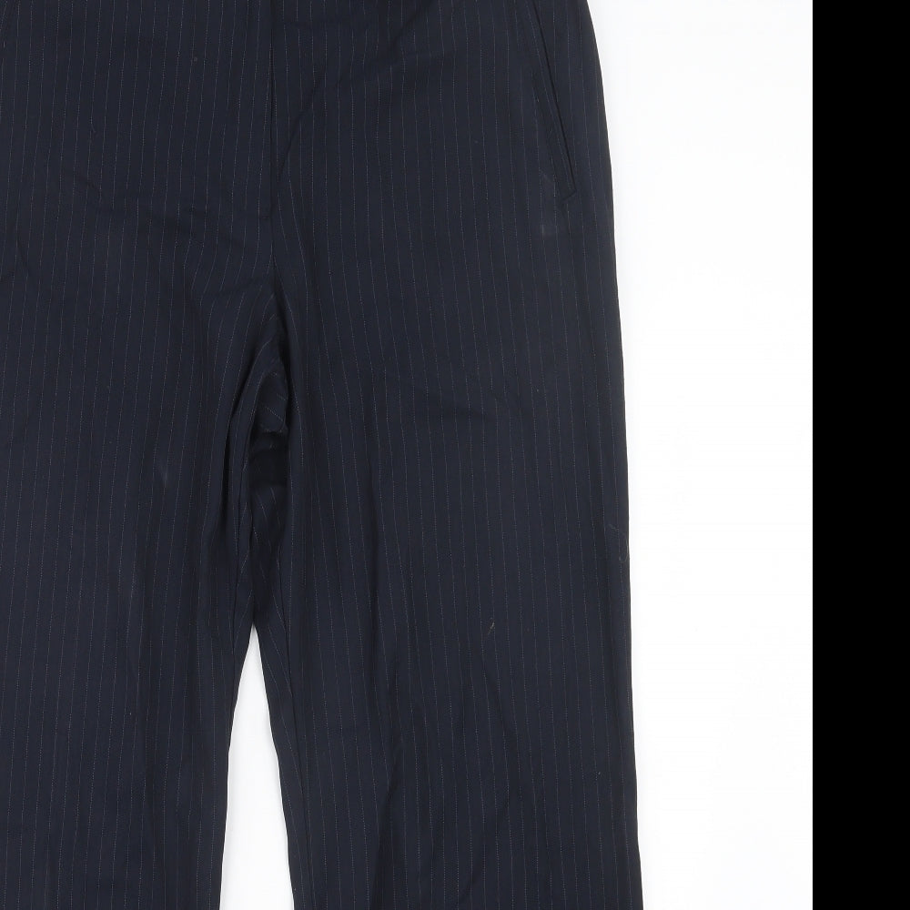 Womens UK Size 16 Marks and Spencer Regular Fit  Blue Trousers