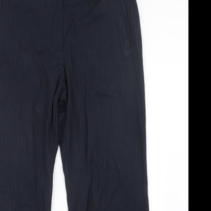 Womens UK Size 16 Marks and Spencer Regular Fit  Blue Trousers