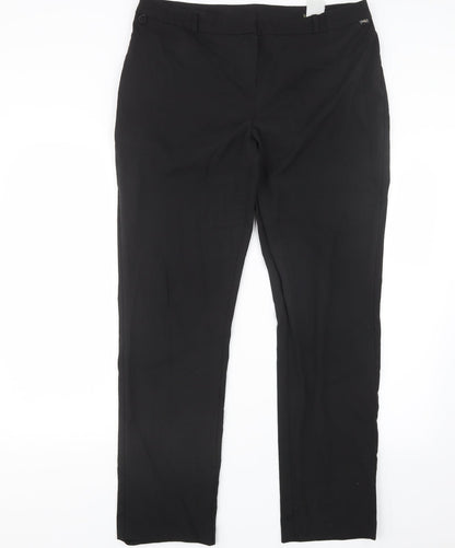 Womens UK Size 36 in Incorporatewear Regular Fit  Black Trousers
