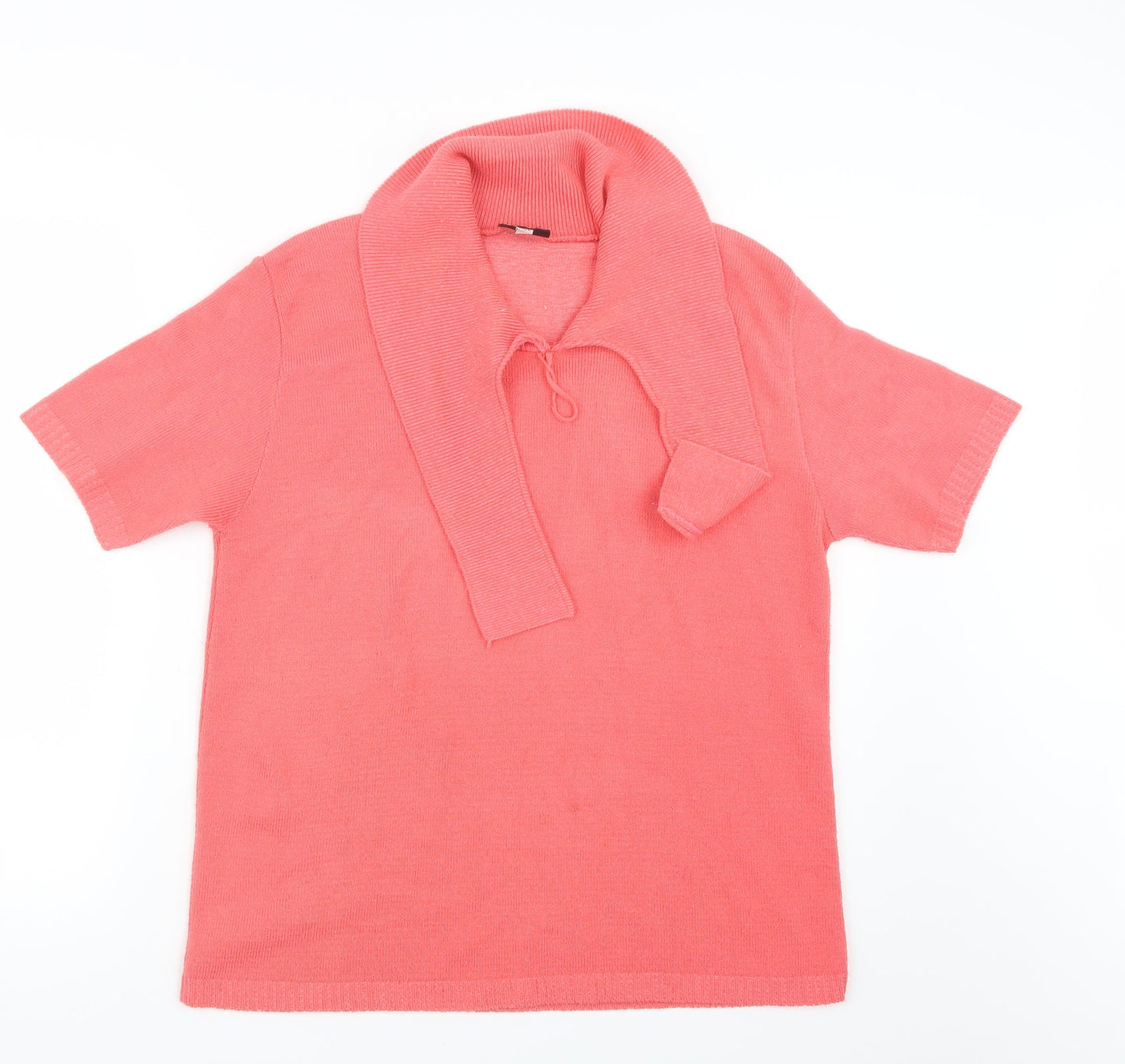 Florida Womens Pink  Knit Pullover Jumper Size M