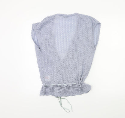 Select Womens Grey  Knit Pullover Jumper Size 14
