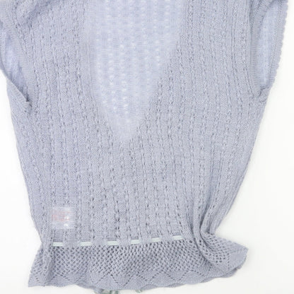 Select Womens Grey  Knit Pullover Jumper Size 14