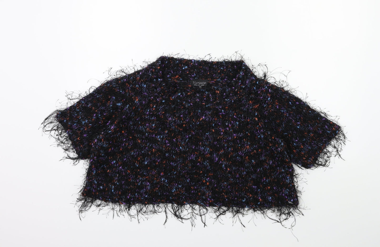 Marks and Spencer Womens Black  Knit Pullover Jumper Size 12