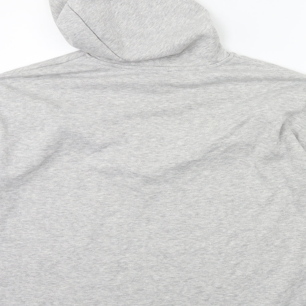Papaya Womens Grey   Pullover Hoodie Size L