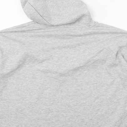 Papaya Womens Grey   Pullover Hoodie Size L