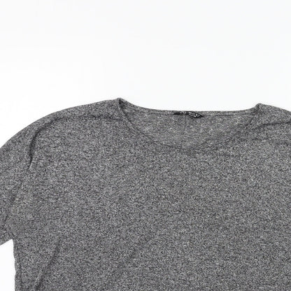 Select Womens Grey   Basic T-Shirt Size 14