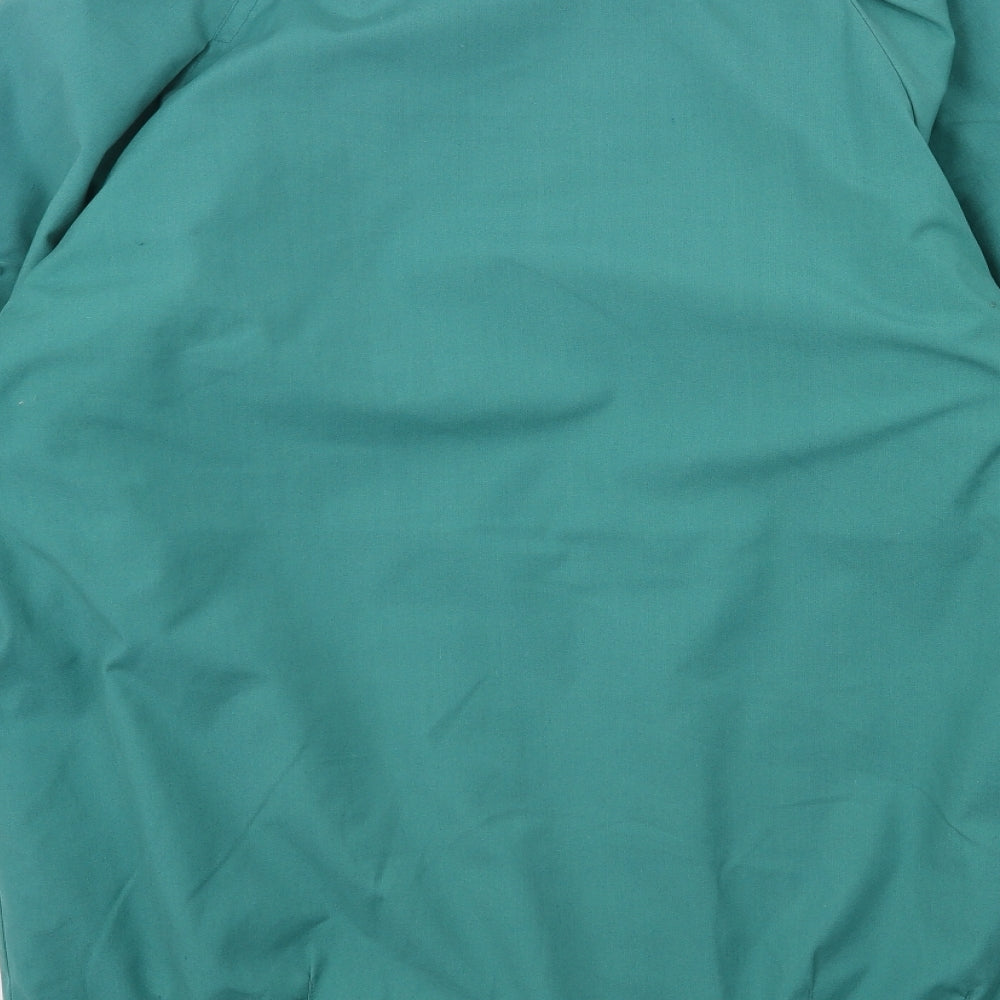 Womens UK Size 12 Preworn Green Overcoat