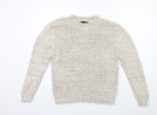 Atmosphere Womens Gold  Knit Pullover Jumper Size 14