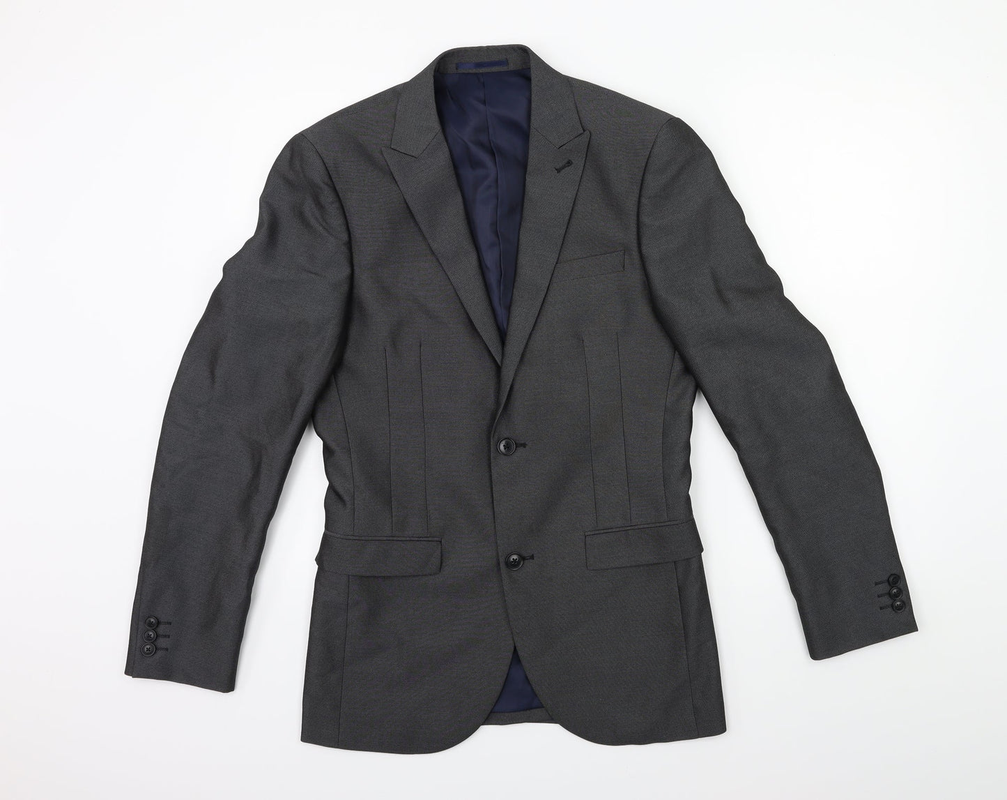 Mens UK Size 36 NEXT Regular Grey Suit Jacket
