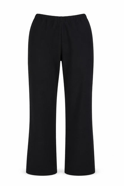 Womens UK Size 10 Preworn Regular Fit  Black Trousers