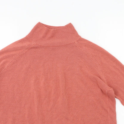 Marks and Spencer Womens Pink  Knit Pullover Jumper Size S