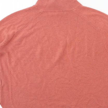 Marks and Spencer Womens Pink  Knit Pullover Jumper Size S