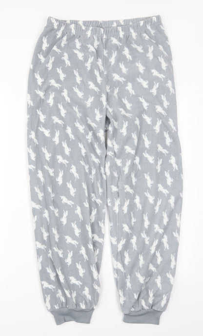 Avenue Womens Grey   Sweatpants Trousers Size 10 L26 in - Unicorns Loungewear