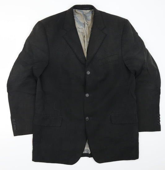 Mens UK Size 40 Fellini Regular Grey Suit Jacket