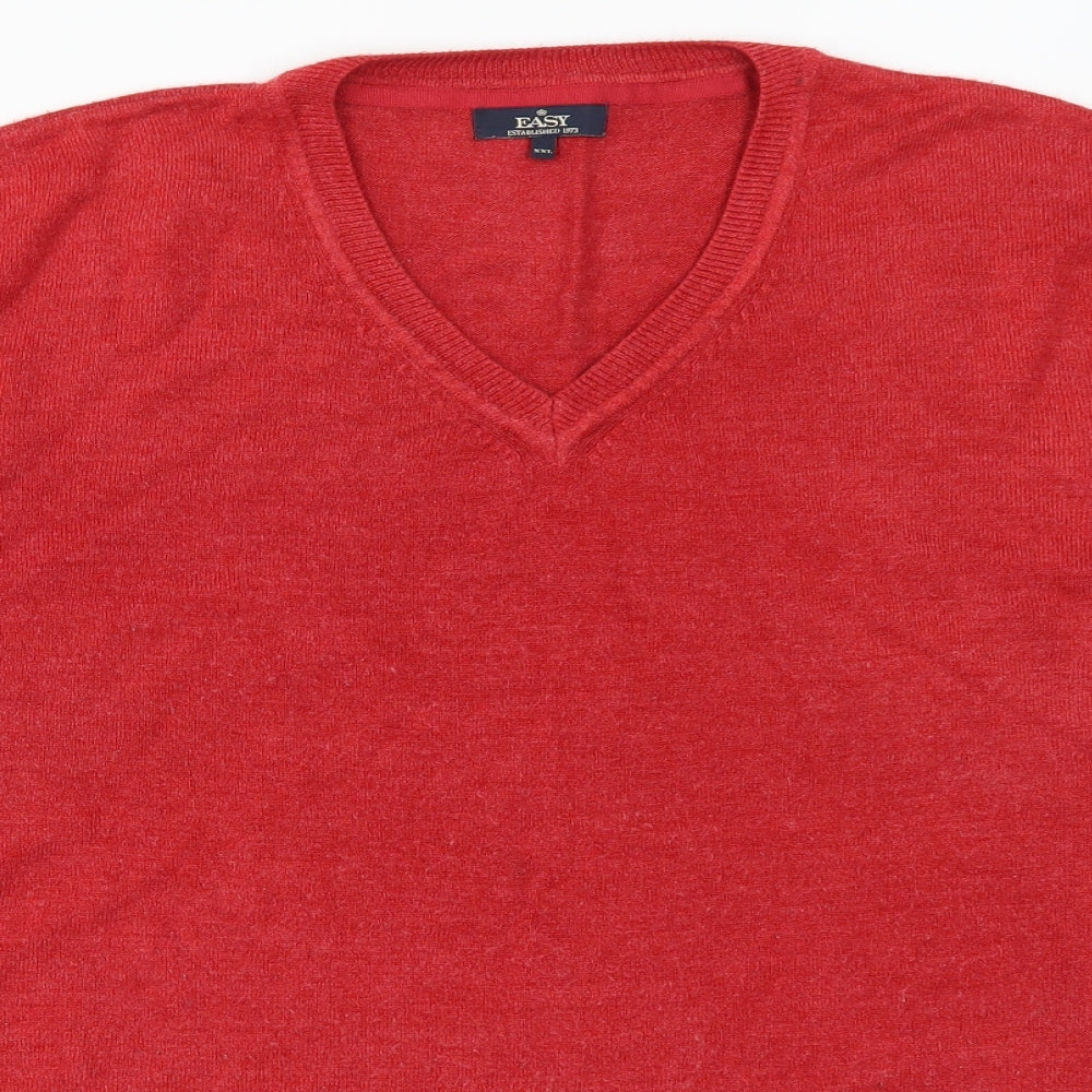 Matalan Mens Red   Pullover Jumper Size 2XL