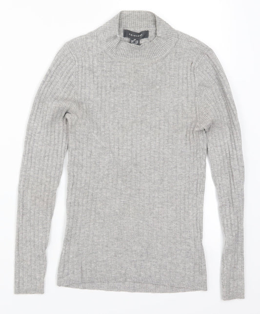 Primark Womens Grey   Pullover Jumper Size 6