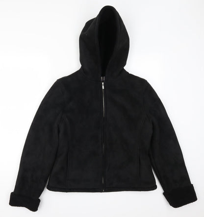 Papaya Womens Black   Jacket Coat Size 12