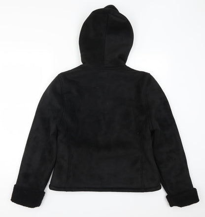 Papaya Womens Black   Jacket Coat Size 12