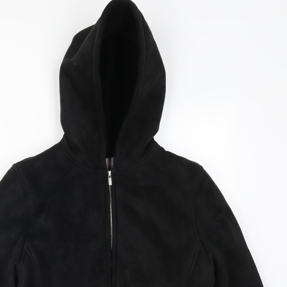 Papaya Womens Black   Jacket Coat Size 12