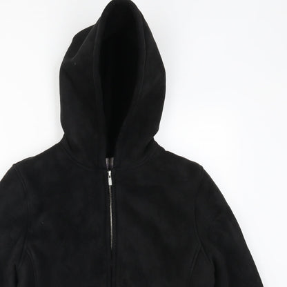 Papaya Womens Black   Jacket Coat Size 12