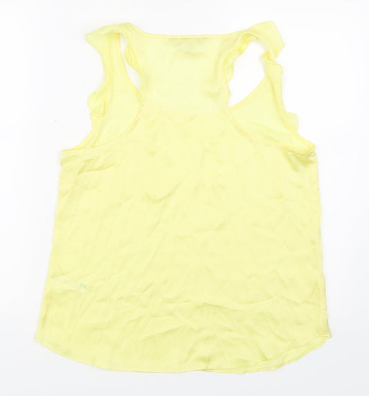 Red Herring Womens Yellow   Basic Blouse Size 12