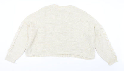 ASOS Womens Beige   Pullover Jumper Size 6