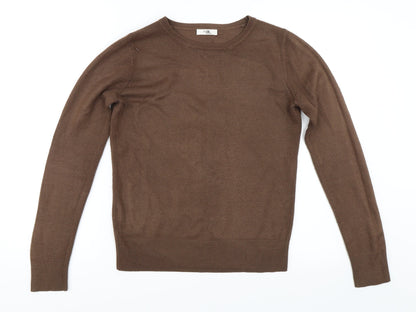 MK Womens Brown   Pullover Jumper Size S