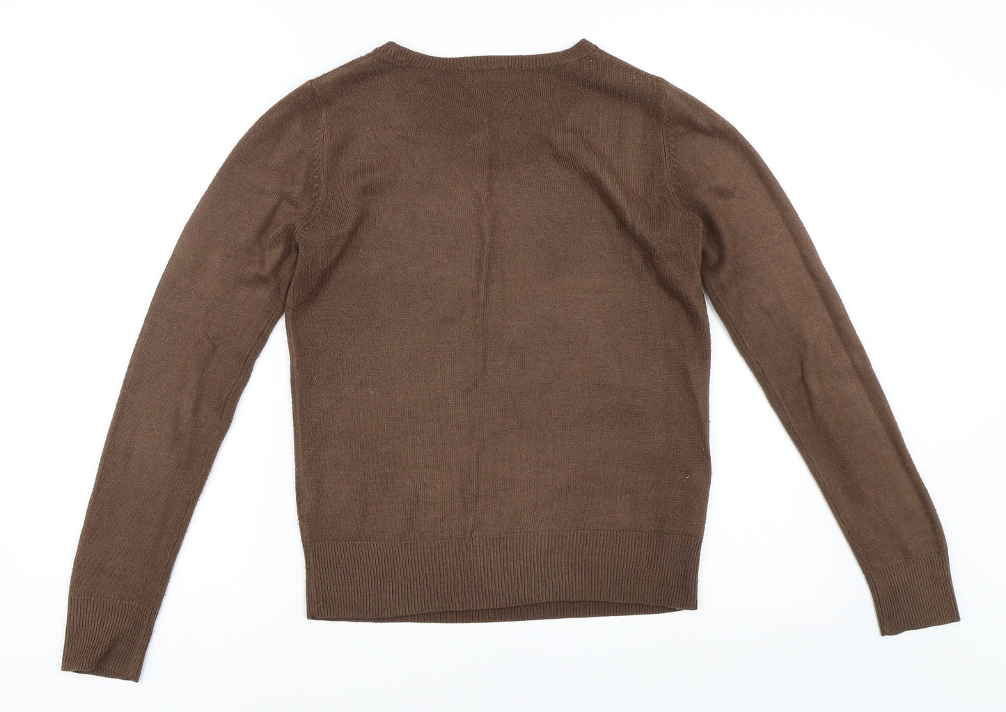 MK Womens Brown   Pullover Jumper Size S