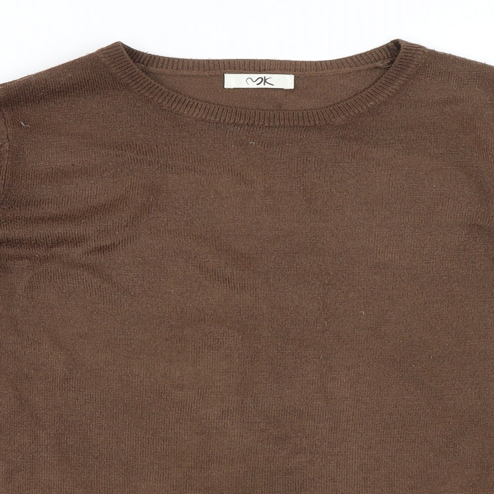 MK Womens Brown   Pullover Jumper Size S