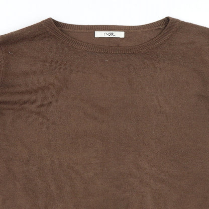 MK Womens Brown   Pullover Jumper Size S