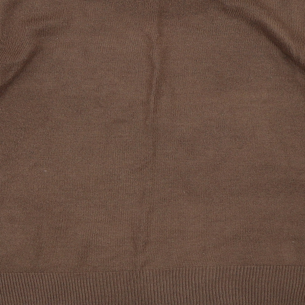 MK Womens Brown   Pullover Jumper Size S