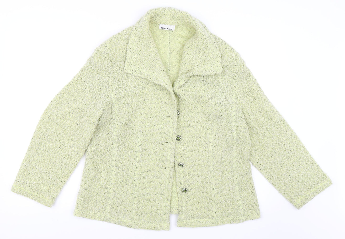 Gerry Weber Womens Green   Cardigan Jumper Size 16