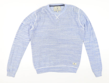Mens UK Size M NEXT Blue Pullover Sweatshirt