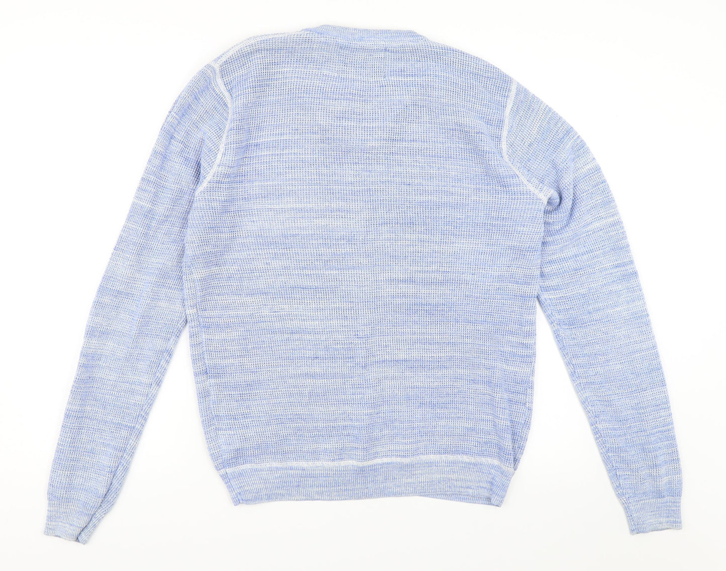 Mens UK Size M NEXT Blue Pullover Sweatshirt